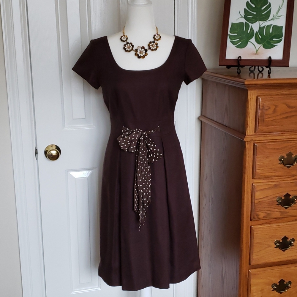 Talbots Silk Cotton Dress 4P